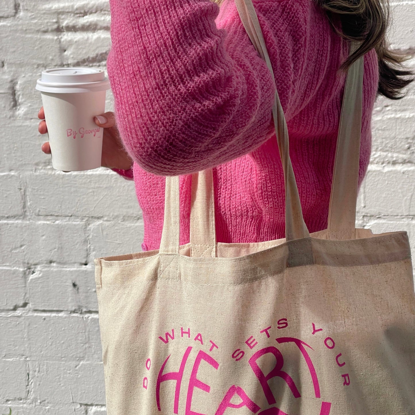 Heart On Fire Tote Bag